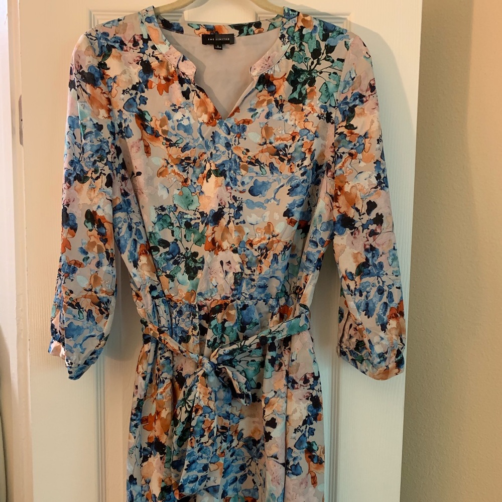 Flora print dress, Size Small